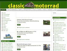 Tablet Screenshot of classic-motorrad.de